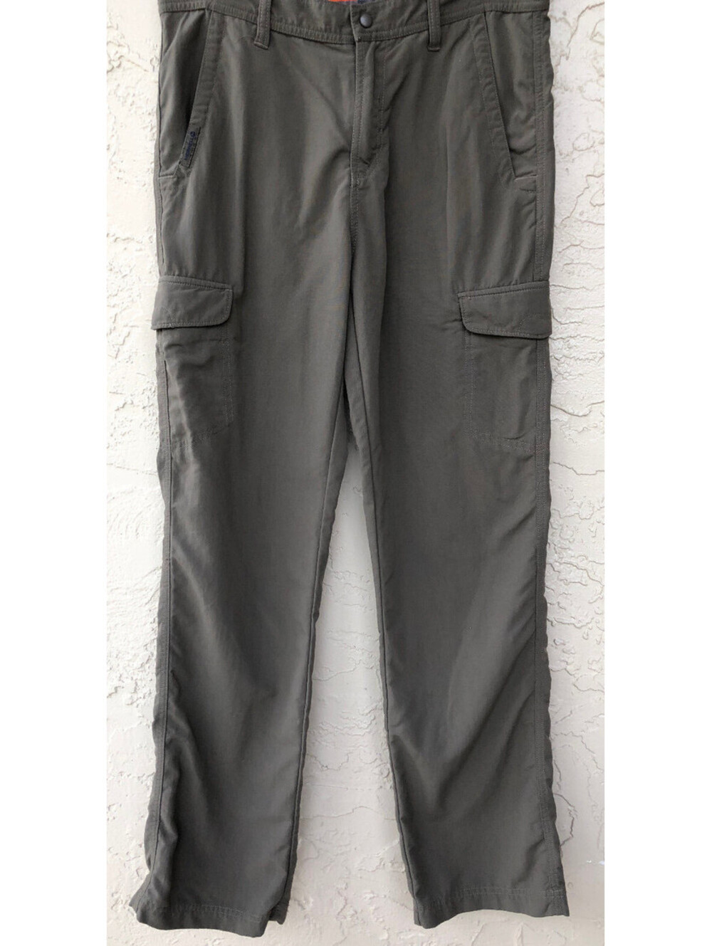 Merrell Women's Hiking Pants Opti-Wick up 50+ Green Full Length Size 30.